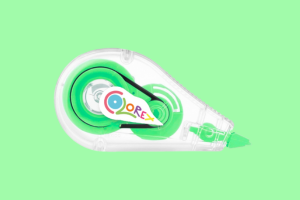 Corrector en cinta verde pastel- Color-ex